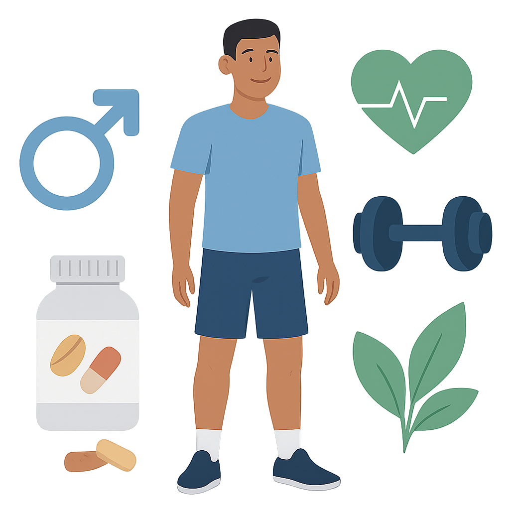 Vitamins for ED: Which Ones Men Over 35 Actually Need